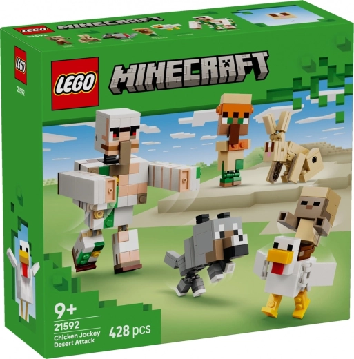LEGO Minecraft Επίθεση του κοτοκαβαλάρη στην έρημο