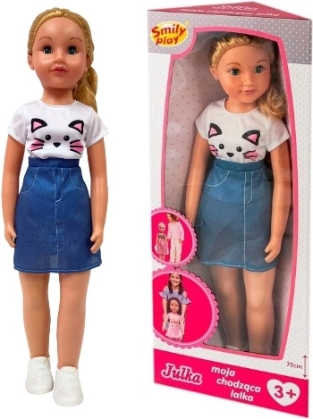 Κούκλα που περπατά SmilyPlay Julka 70 cm