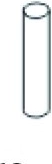 Πείρος Jamara 2,5 × 11,8 mm – 10 τεμάχια