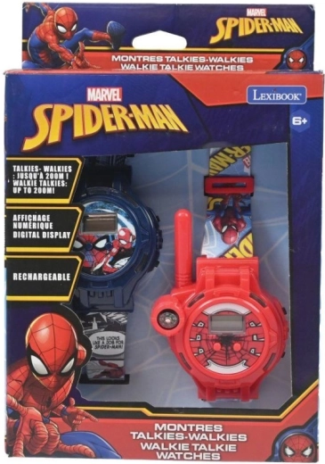 Παιδικά ρολόγια με ασύρματο πομπό MARVEL SPIDER-MAN από τη Lexibook, εμβέλεια 200 m
