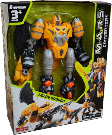 Μεταμορφούμενο ρομπότ M.A.R.S Converters Goldy Dragon