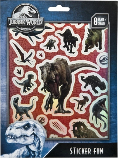 Σετ αυτοκόλλητων Jurassic World