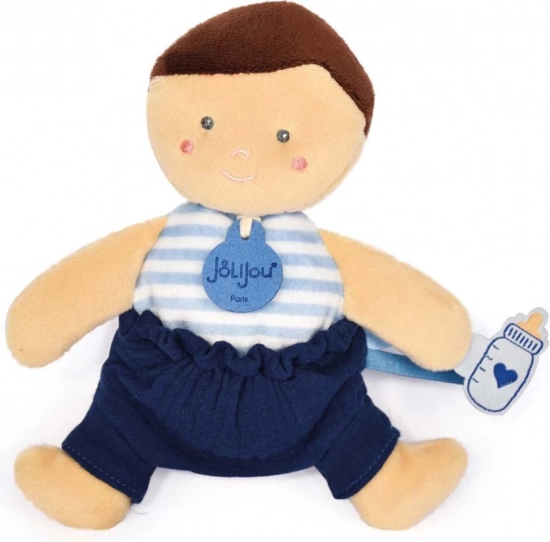 Κούκλα Doudou Jolijou 18 cm μπλε