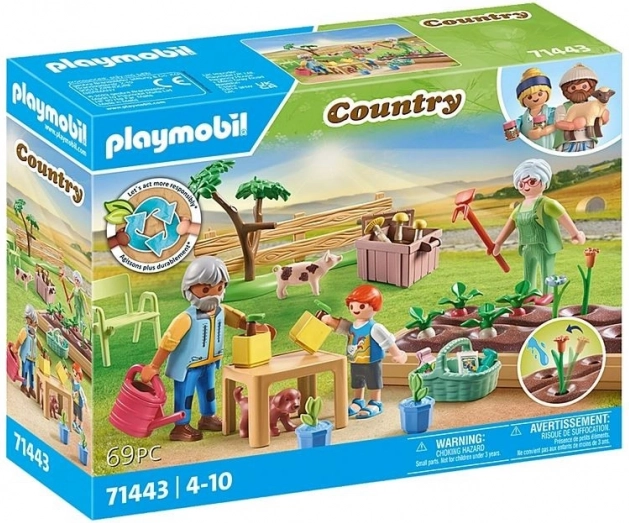 Playmobil Country Σετ Κήπου στου Παππού