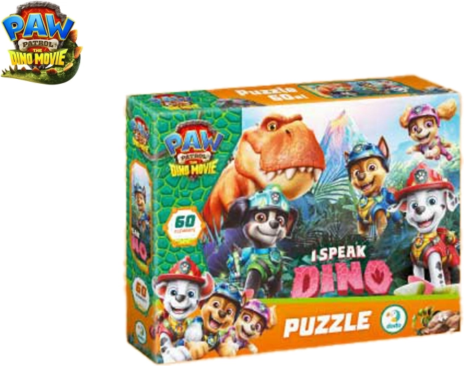 Παζλ Tlapková patrola: The Dino Movie 60 κομμάτια