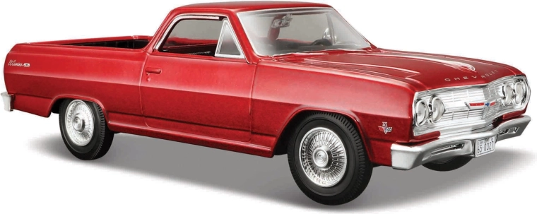 Maisto Chevrolet El Camino 1965 κόκκινο μεταλλικό 1:24