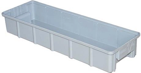 Πλαστικό συρτάρι ραφιού 20 × 60 × 9,5 cm, ωφέλιμο φορτίο 12 kg