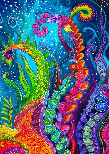 Puzzle Enjoy Ζωντανές σπείρες 1000 κομμάτια