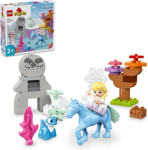 LEGO® DUPLO® | Disney 10418 Η Έλσα και ο Μπρούνι στο Μαγεμένο Δάσος