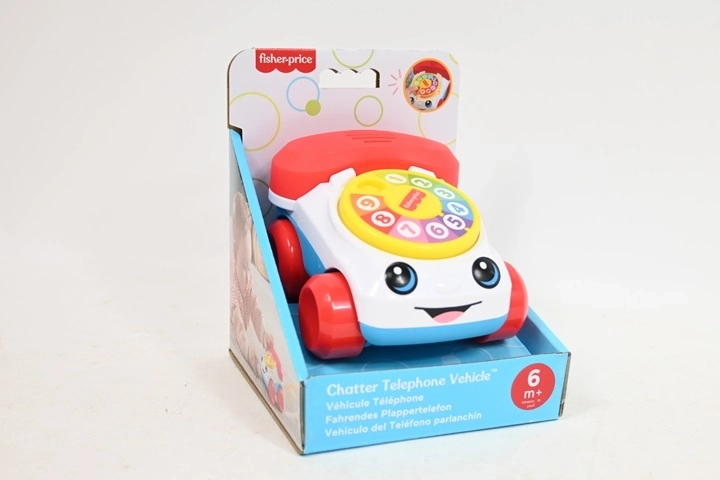 Fisher-Price τηλέφωνο-συρόμενο με ροδάκια για νήπια