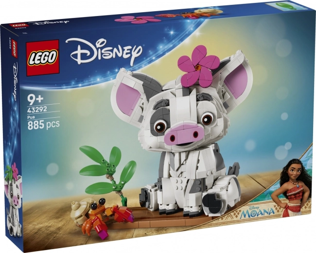 LEGO Disney Βαϊάνα – Πούα, αρθρωτή φιγούρα γουρουνιού