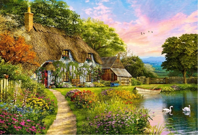 Παζλ 1500 κομματιών Countryside Cottage