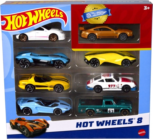 Σετ αυτοκινητάκια 8 τεμ. HOT WHEELS