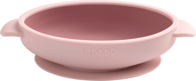 Bibado μπολ σιλικόνης με βεντούζα blush - 1 τεμάχιο