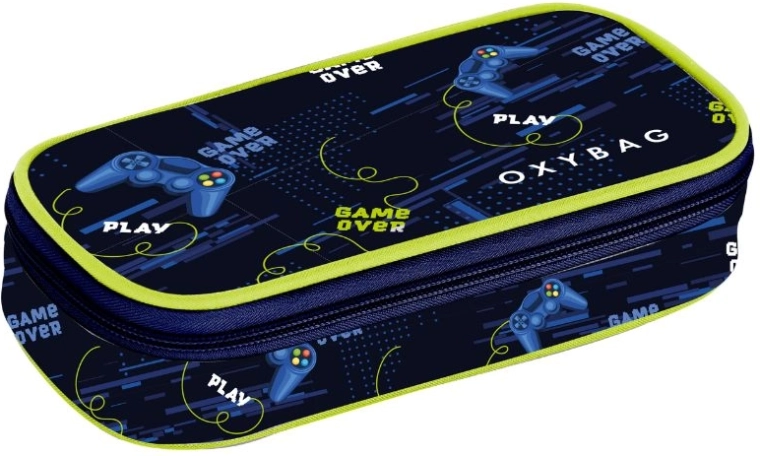Σχολική κασετίνα etue Jumbo Gamer μπλε