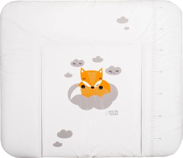 Μαλακή αλλαξιέρα NEW BABY Αλεπού 85 × 70 cm λευκή