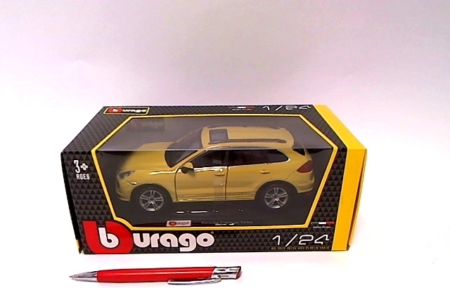 Bburago Porsche Cayenne Turbo Κίτρινο 1:24