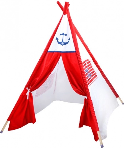 Παιδική σκηνή teepee με μοτίβο άγκυρας