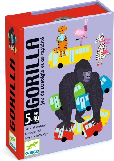 Παιχνίδι καρτών Gorilla της DJECO