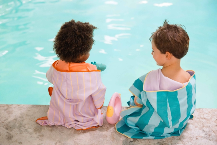 Παιδικό poncho παραλίας Quut lagoon