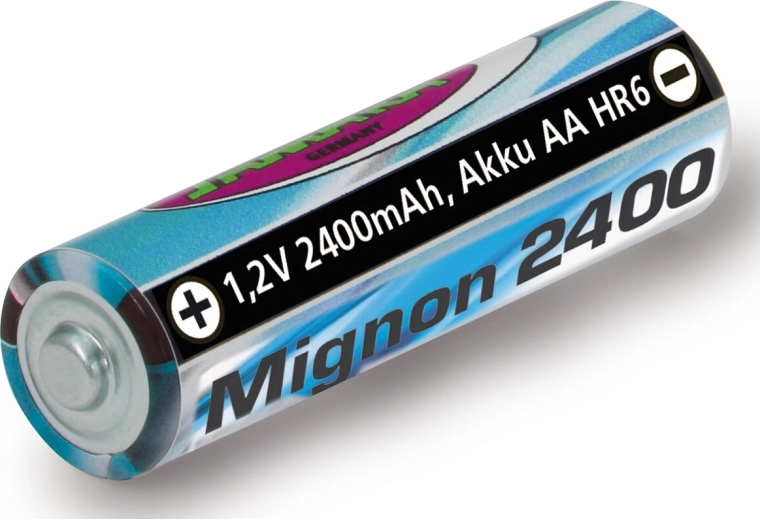 Επαναφορτιζόμενη μπαταρία Jamara AA (HR6) NiMH 2400 mAh 1,2 V - 1 τεμάχιο