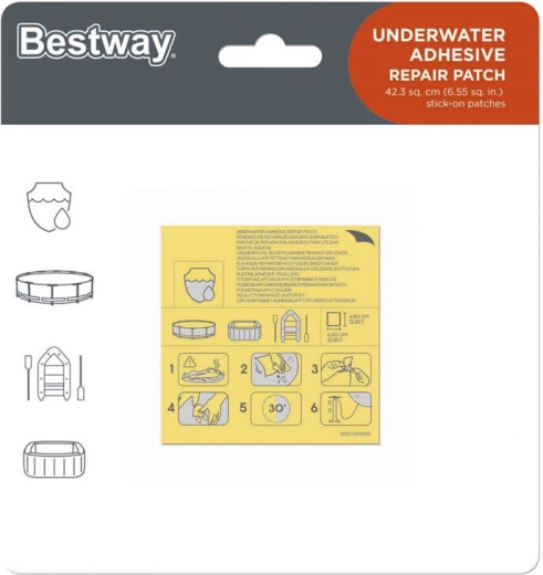 Σετ επιδιορθωτικών μπαλωμάτων για πισίνα Bestway
