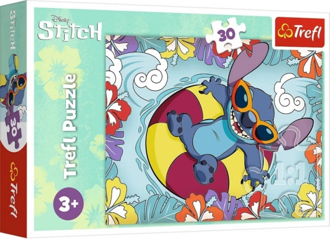 Παζλ Lilo & Stitch στις διακοπές Trefl