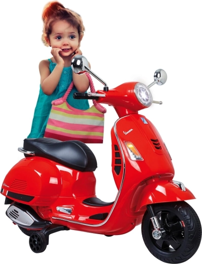 Παιδική ηλεκτρική μοτοσικλέτα Jamara Vespa GTS 125 κόκκινη 12 V