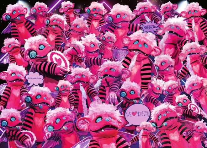Παζλ Ravensburger Masked Singer με τέρας 1000 κομμάτια