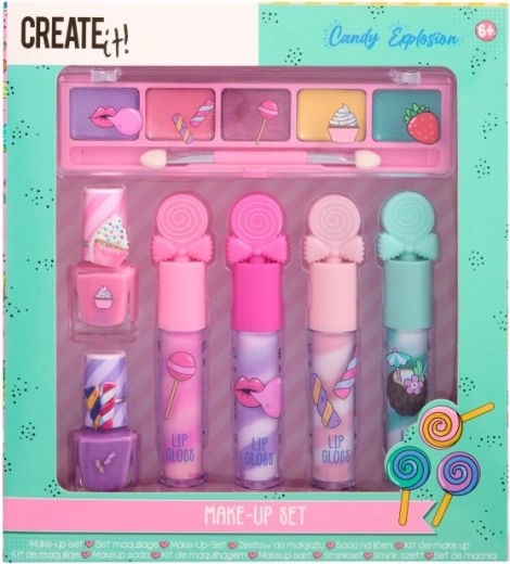 Παιδικό σετ μακιγιάζ Candy CREATE IT!