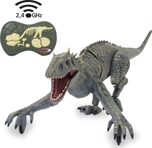JAMARA τηλεκατευθυνόμενος δεινόσαυρος Exoraptor, γκρι