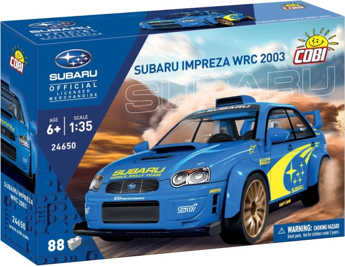 Cobi Subaru Impreza WRC 2003 1:35 (88 κομμάτια)