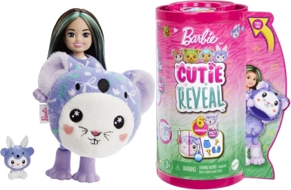 Barbie Cutie Reveal Chelsea κουνελάκι και κοάλα – κούκλα μεταμφίεσης με εκπλήξεις