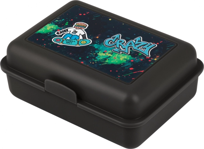 Lunchbox μαύρο Chill Out CRAZY