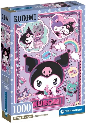 Παζλ CLEMENTONI Kuromi 1000 κομμάτια