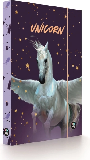 Κουτί για τετράδια A4 Jumbo Unicorn Pegas