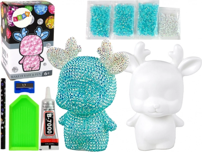 Δημιουργικό σετ LEAN Toys DIY Crystal Deer