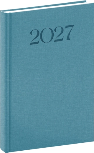Notique Biella ημερήσιο ημερολόγιο 2027 μπλε 15 × 21 cm