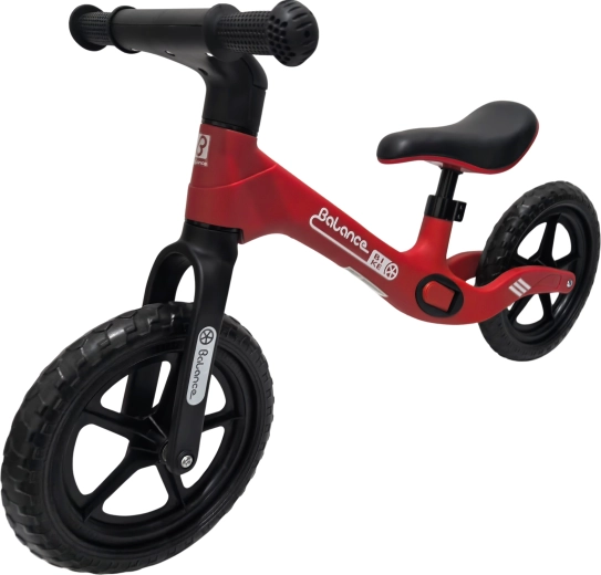 Παιδικό ποδήλατο ισορροπίας Balance Bike (χωρίς πετάλια) κόκκινο-μαύρο