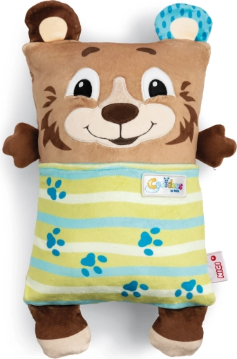Nici Cosidoos λούτρινο αρκουδάκι διπλής όψης 30 × 20 cm