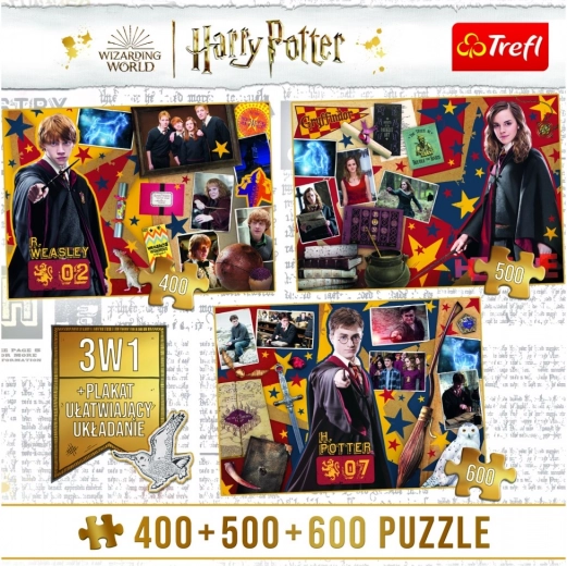 Παζλ Harry Potter, Ron και Hermione 3 σε 1