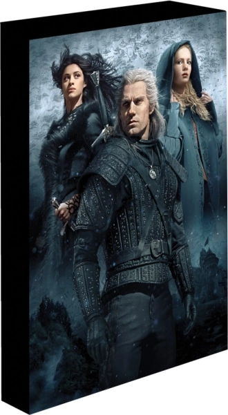 Φωτιζόμενος LED πίνακας Witcher 30 × 40 cm