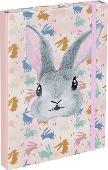BAAGL φάκελος για σχολικά τετράδια A4 bunny