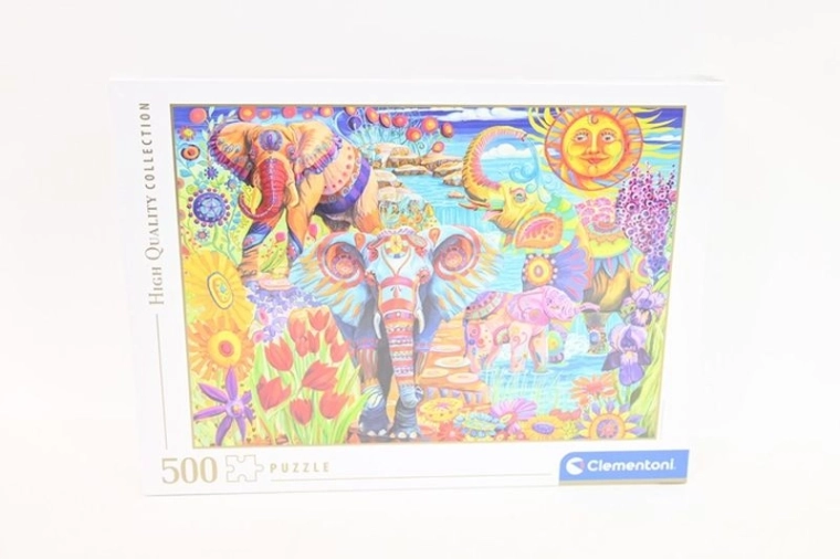 Παζλ Clementoni Elephants Carnival 500 κομμάτια