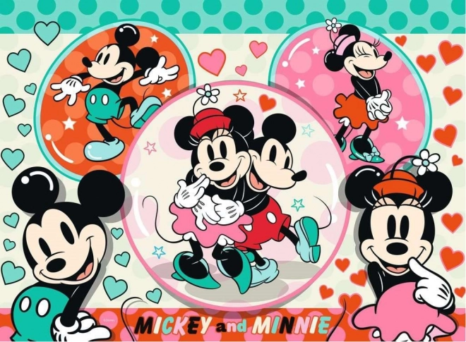 Παζλ Ravensburger Mickey και Minnie – ονειρεμένο ζευγάρι XXL 150 κομμάτια