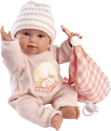Llorens New Born ρεαλιστική κούκλα μωρό με ήχους 38 cm