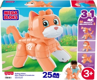 Mega Bloks κατασκευαστικό σετ γατάκι 3 σε 1