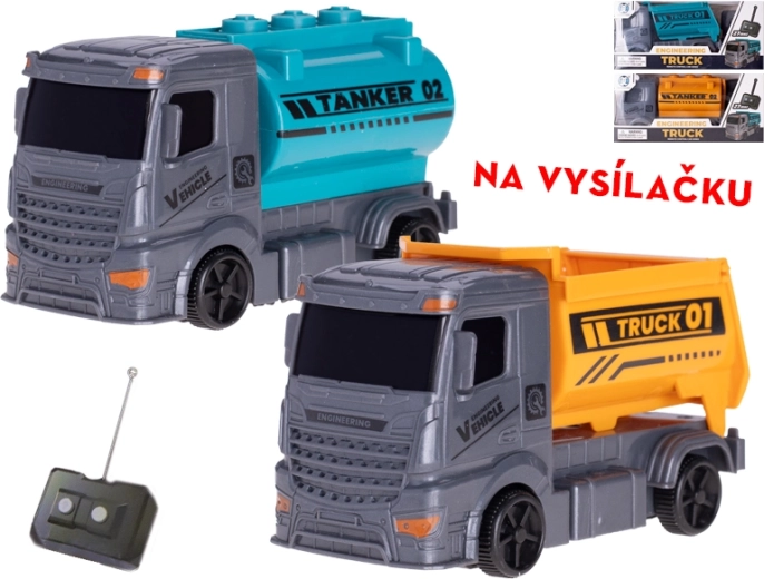 RC φορτηγό 13 cm, 27 MHz – βυτιοφόρο ή ανατρεπόμενο