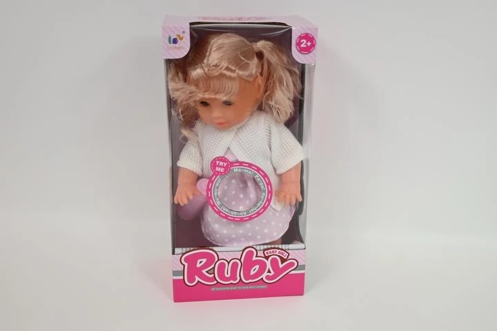 Ruby διαδραστική κούκλα 30 cm με μπιμπερό
