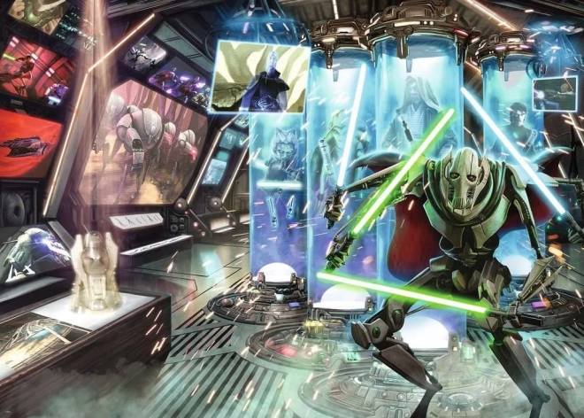 Παζλ RAVENSBURGER Star Wars – Κακοί: General Grievous, 1000 κομμάτια